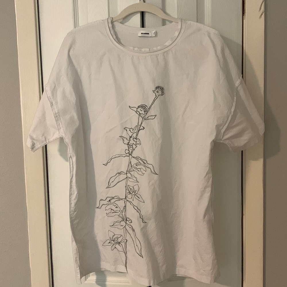 Jill Sander embroidered top